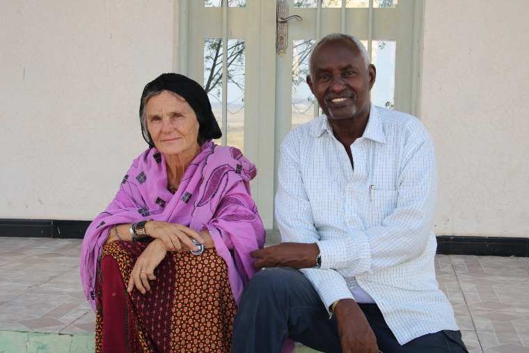Valerie Browning & Ismael Ali Gardo who founded APDA