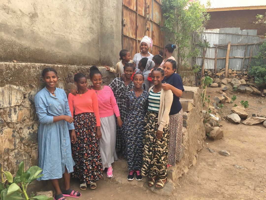 Children living at a group children's home in northern Ethiopia